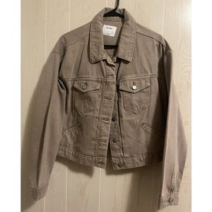 Khaki Jean jacket